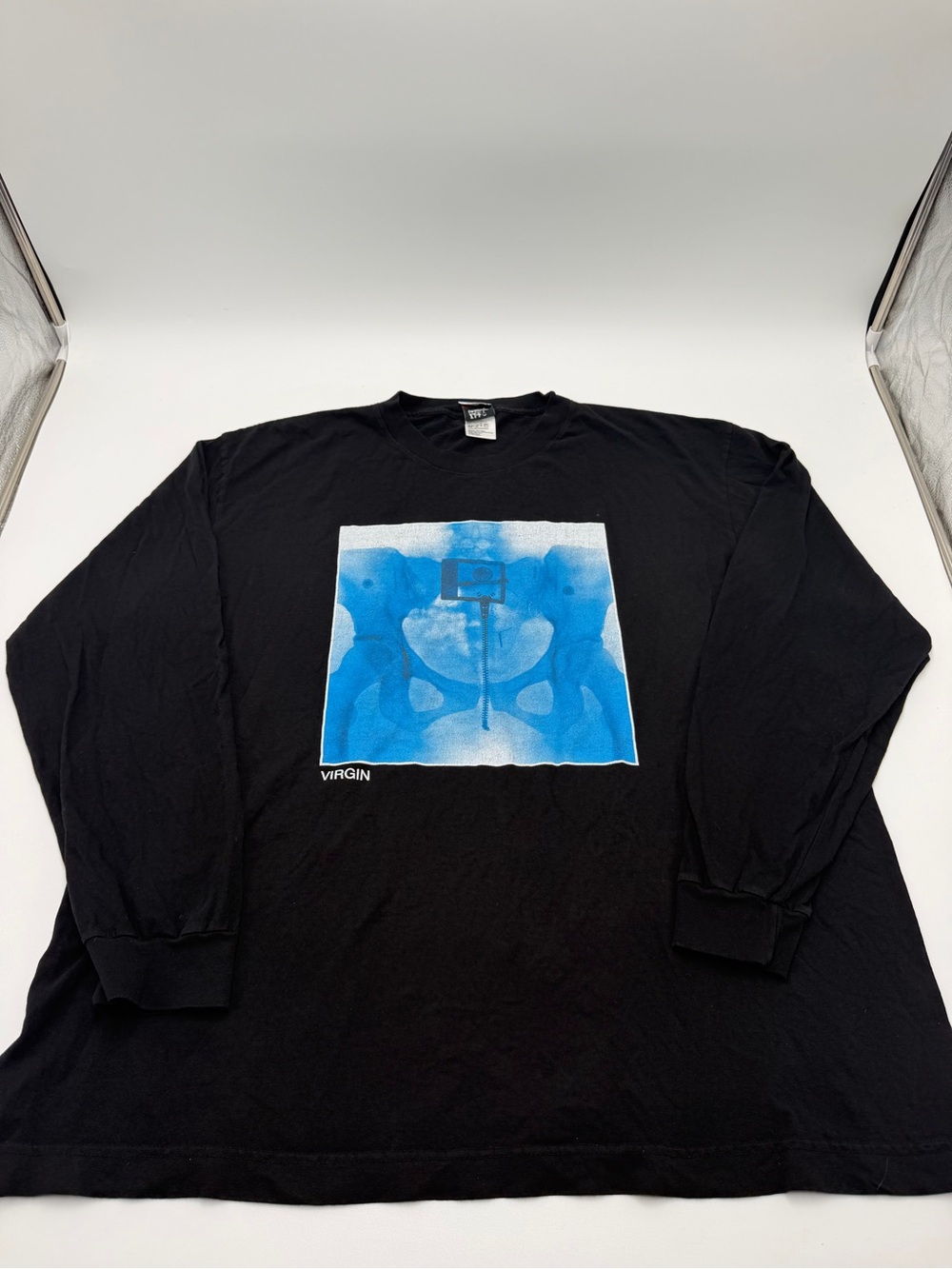 Lorde Virgin Long Sleeve Shirt Black X-Ray Graphic Official Tour Merch XXL